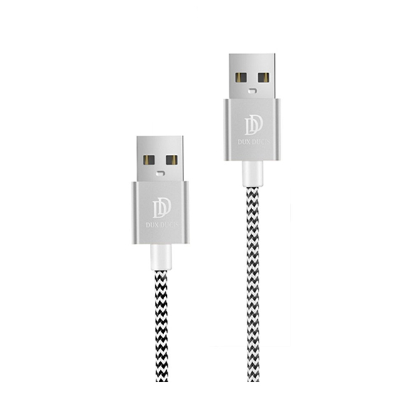 кабель - 150 - Кабель DUX DUCIS K-II Type C (комплект 20 см + 1 м) Silver (Серебристый).jpg